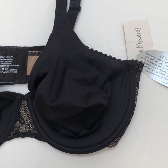 Le Mystere - Black lacy bra 34D - New With Tags - Picture 8 of 16